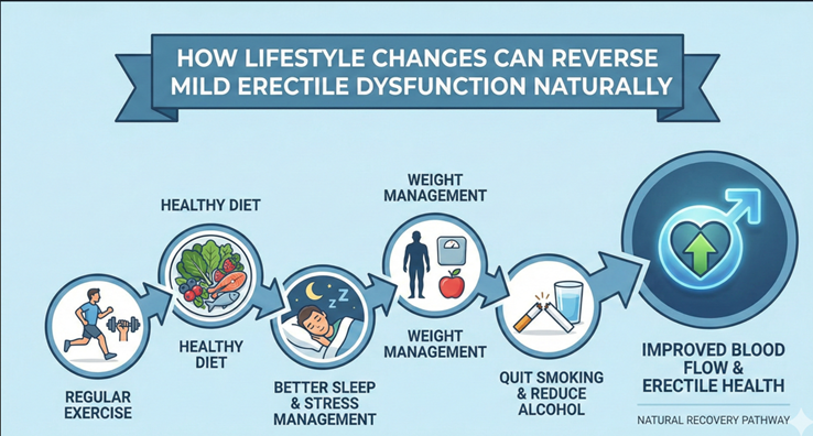 Natural ways to reverse ED without medicines