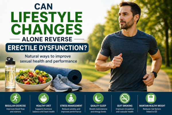 Lifestyle changes to improve erectile dysfunction naturally