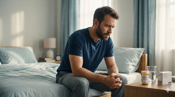 man frustrated with ED medication effectiveness